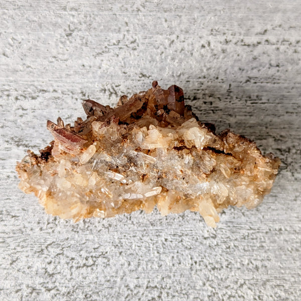 Red River Quartz Crystal Cluster - 001