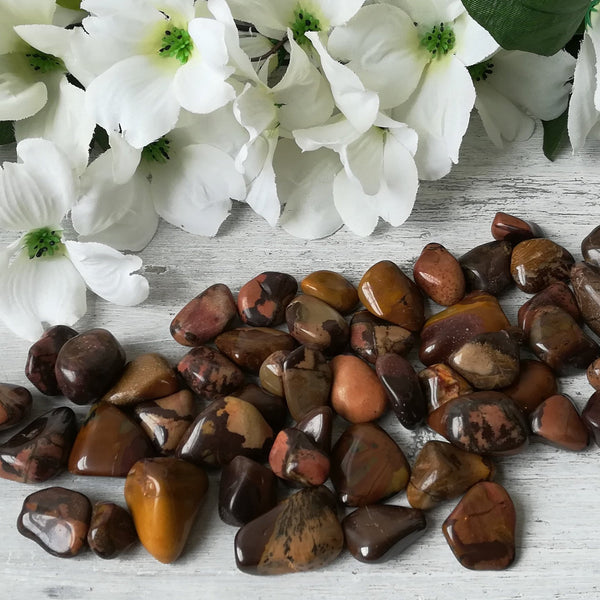Autumn Leaf Jasper Tumblestone