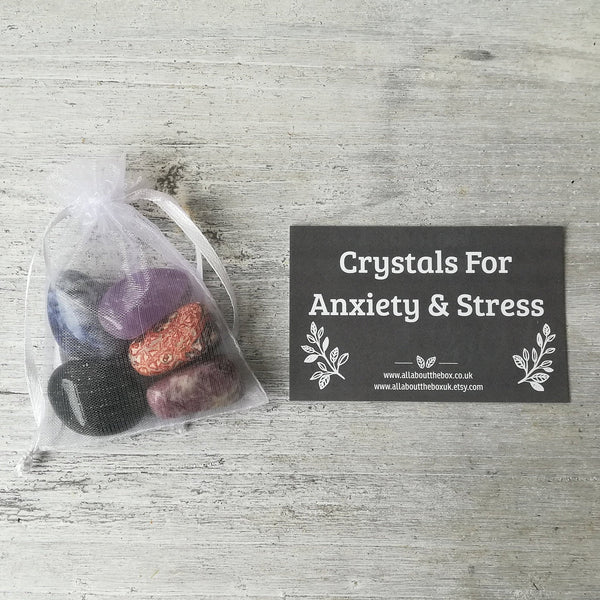 Crystal Bag For Anxiety & Stress