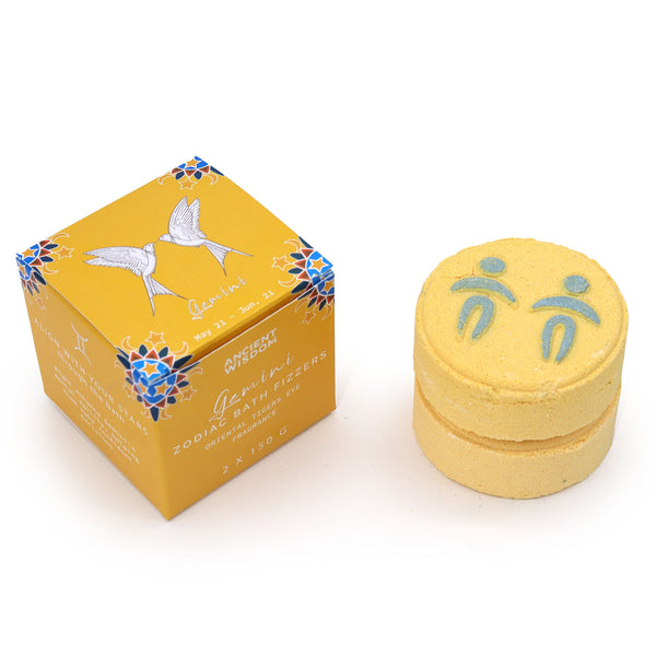 Gemini Horoscope Gift Box - Zodiac Gifts - Crystals & Aromatherapy Spa Gift Set - May/June Birthday