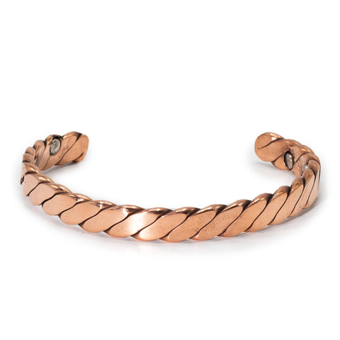 Mens Solid Copper Magnetic Bracelets - Assorted Designs