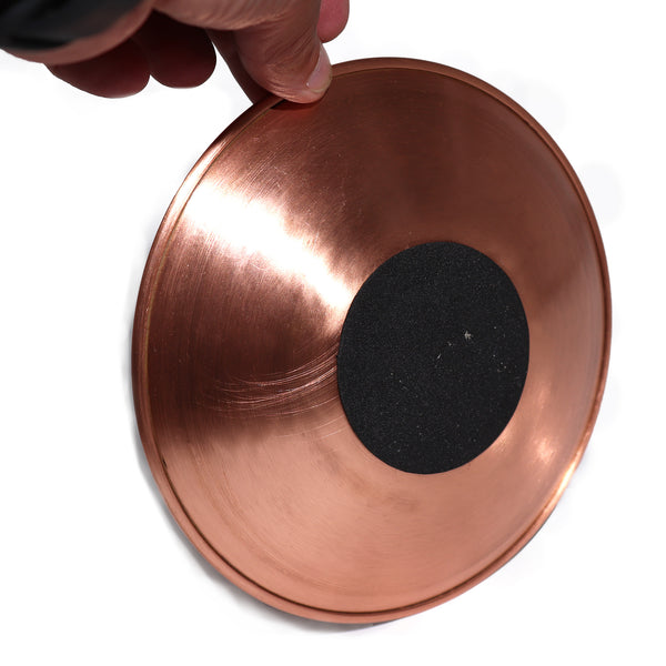 Genuine Copper Smudge Plate - Flower of Life Design