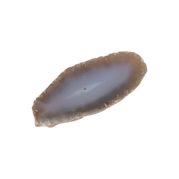Natural Agate Crystal Incense Holder