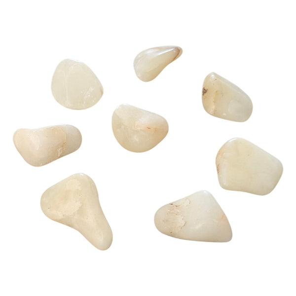 Small Alabaster Polished Crystal Stones
