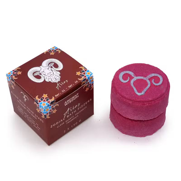 Aries bath fizzer gift box