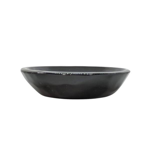Black Obsidian Gemstone Bowl 