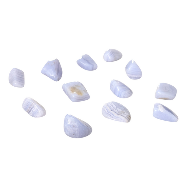 Blue Lace Agate Tumblestone