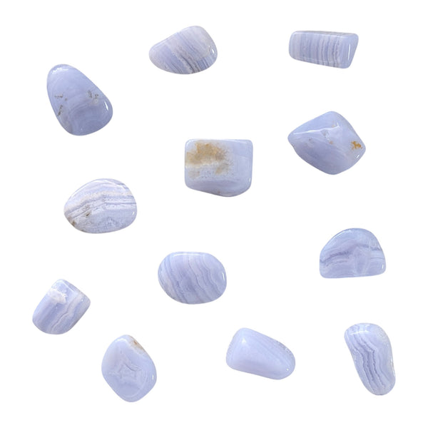 Blue Lace Agate Tumblestone