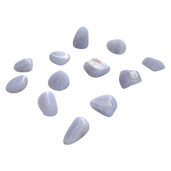 Blue Lace Agate Tumblestone