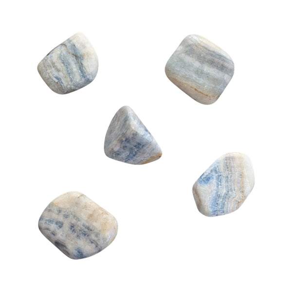 Blue Scheelite small pocket stones 20-30mm