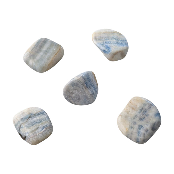 Blue Scheelite Tumblestone