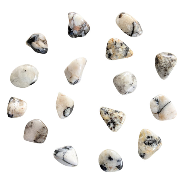 Tin Ore Tumbled Stones