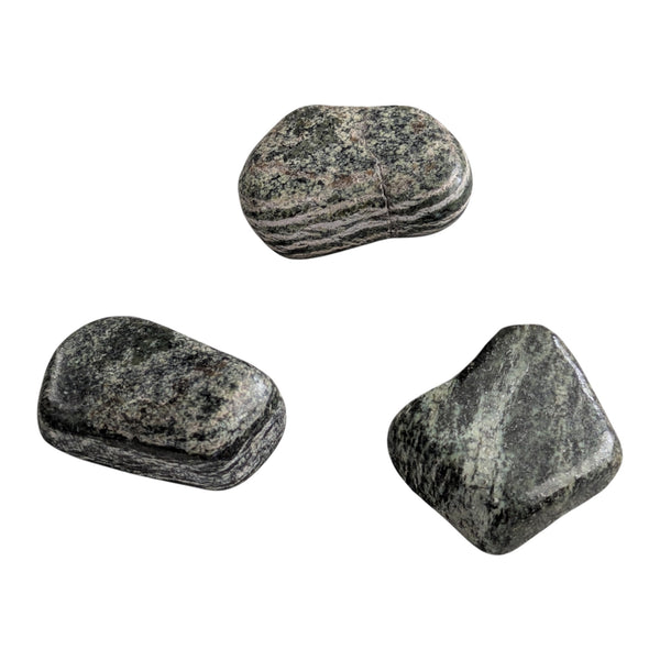 Tumbled Chrysotile stones weighing 16-18g each. 