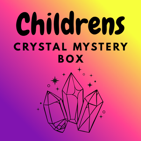 Childrens Crystal Mystery Boxes UK - Crystals for Kids - Gemstone Collection - World of Crystals for Kids