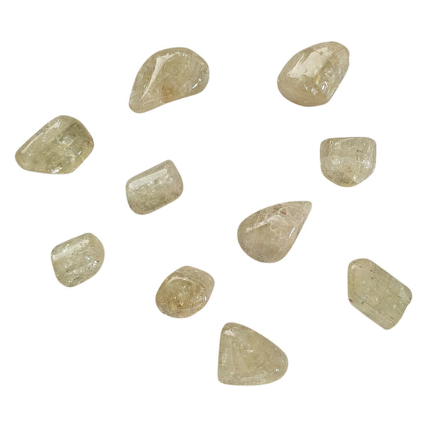 Moroccan Fluorapatite Crystal Tumblestone