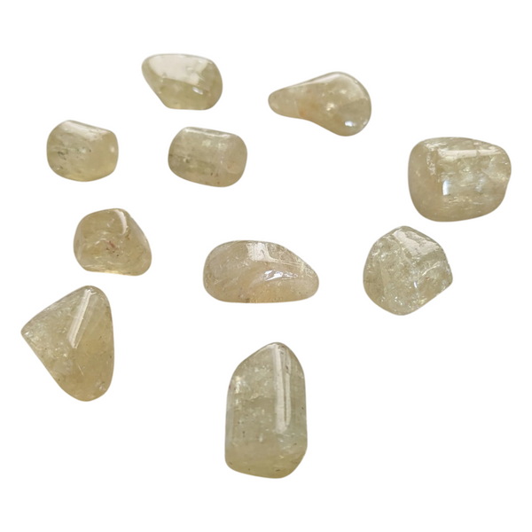 Moroccan Fluorapatite Crystal Tumblestone