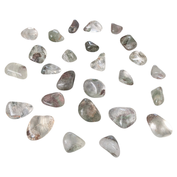 garden quartz gemstones measuring 10-20mm