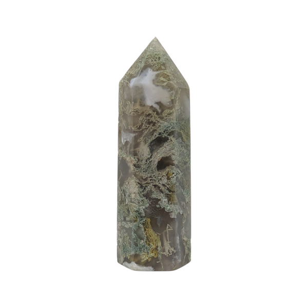 Green Moss Agate Generator showing moss like inclusions