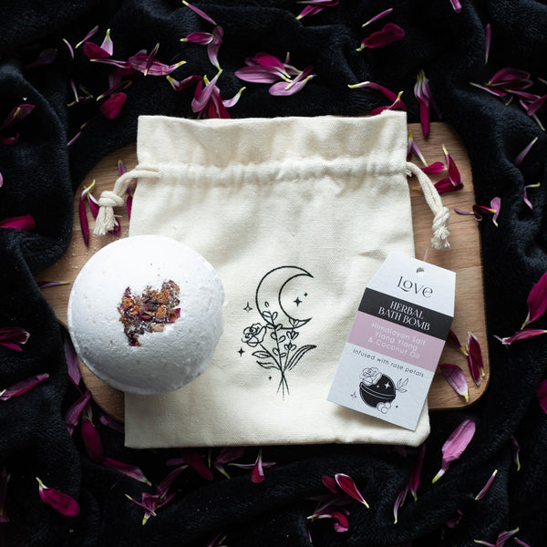 Aromatherapy Love Bath Bomb with Ylang Ylang