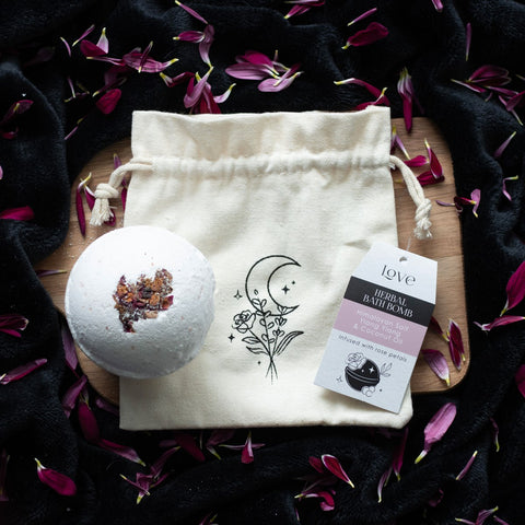 Aromatherapy Love Bath Bomb with Ylang Ylang