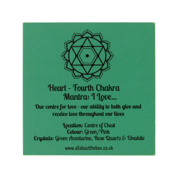 Heart Chakra Crystal Tumblestones - Centre for Love