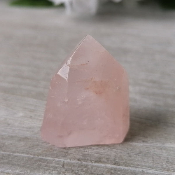 Quartz Crystal Set - Rose Quartz Point, Clear Quartz & Amethyst Clusters
