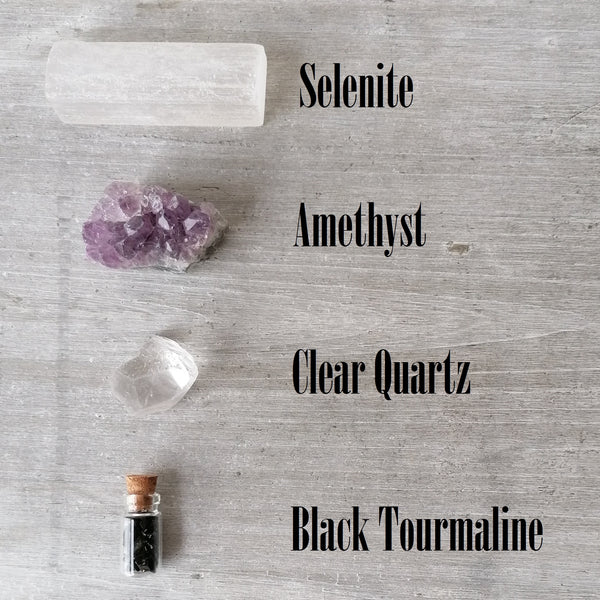 Beginners Crystal Kit - Natural & Tumbled