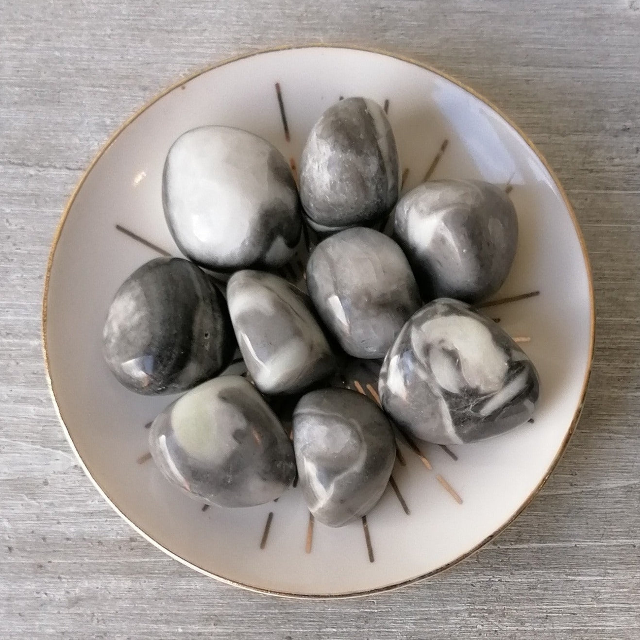 Shell Jasper Tumblestone