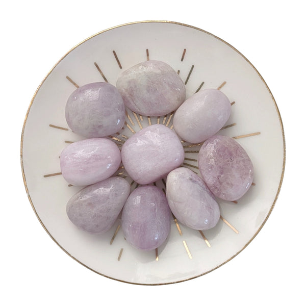 Kunzite Crystal Tumblestone