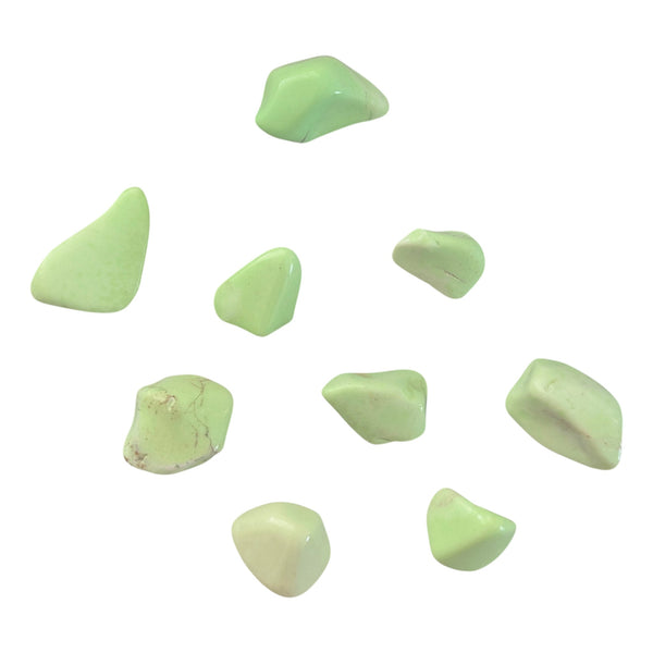Lemon Chrysoprase Tumblestone