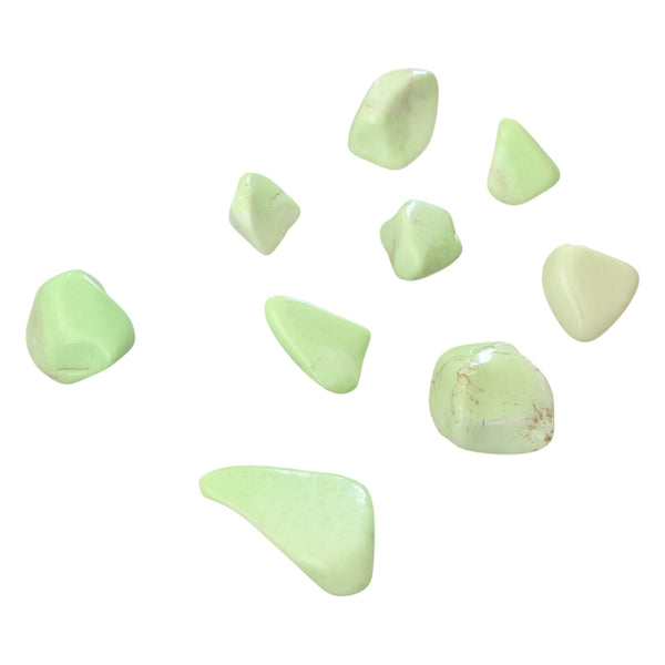 Lemon Chrysoprase Tumblestone