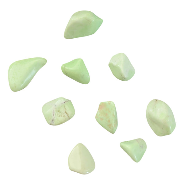 Lemon Chrysoprase Tumblestone