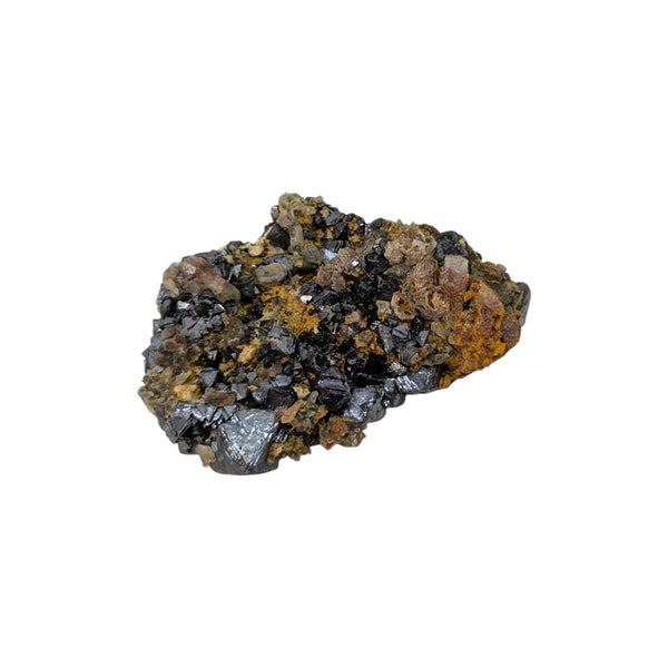 Natural Magnetite Specimen on a matrix rock