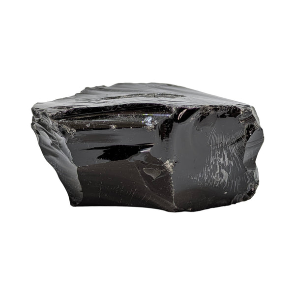 Natural Black Obsidian Tealight Holder