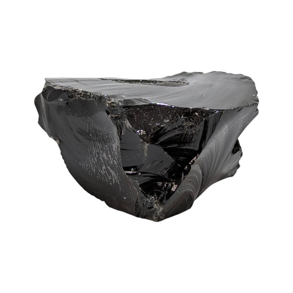 Natural Black Obsidian Tealight Holder