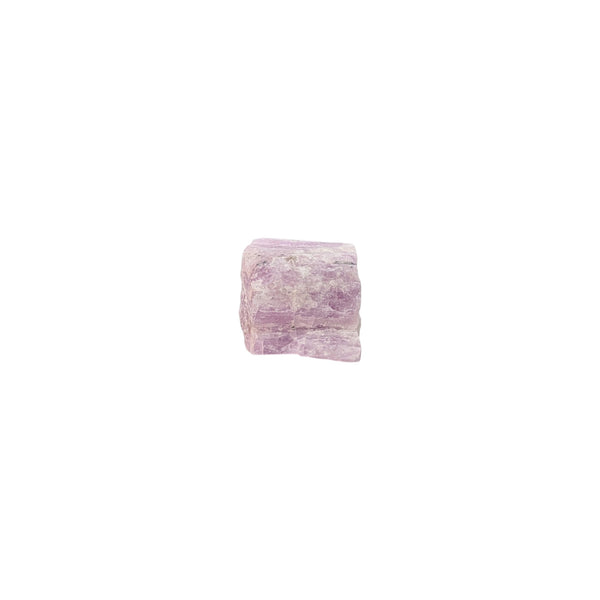 Rough Lilac Kunzite specimen measuring 2.5cm x 2cms x 2cms from Nigeria. 