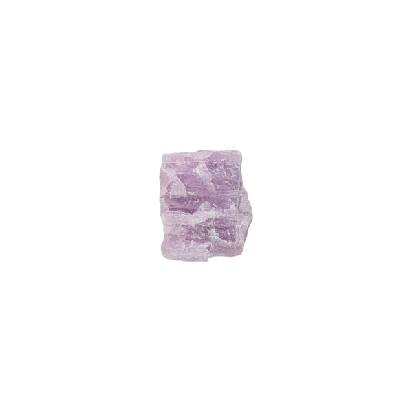 Natural Kunzite gemstone specimen from Nigeria.