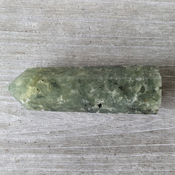 Prehnite With Epidote Inclusions Generator Point