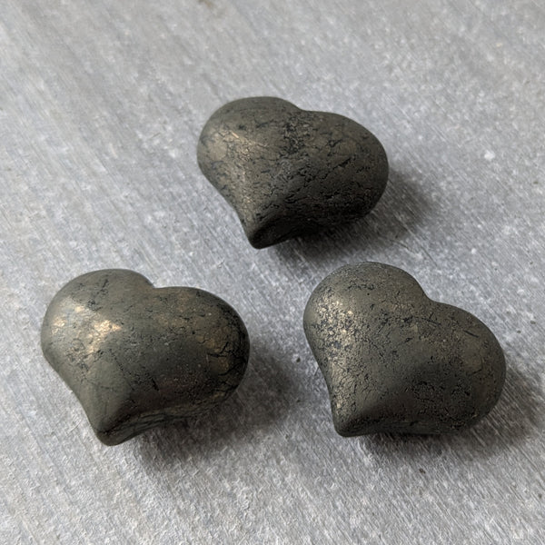 Iron Pyrite Mini Heart - Follow Your Heart