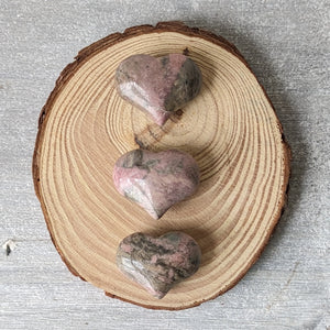 Rhodonite Mini Heart