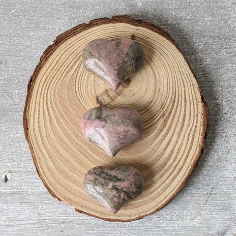 Rhodonite Mini Heart