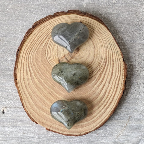Labradorite Mini Heart
