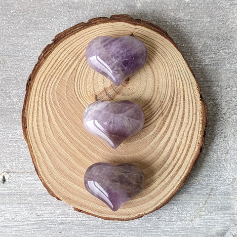 Amethyst Mini Heart