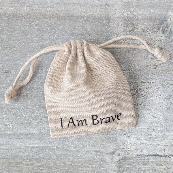 Affirmation Crystals Set - I Am Brave