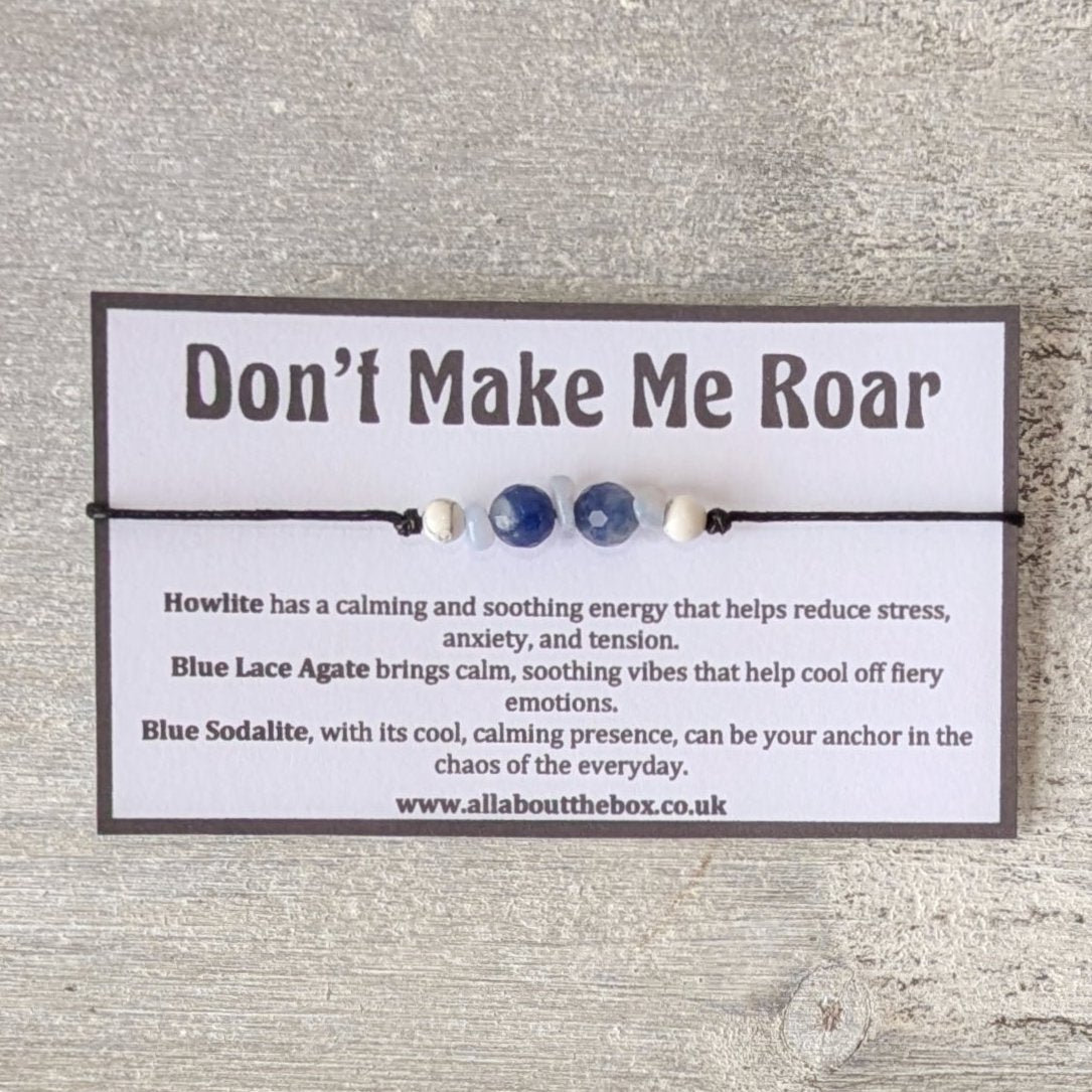 Don't Make Me Roar - Crystal Bracelet