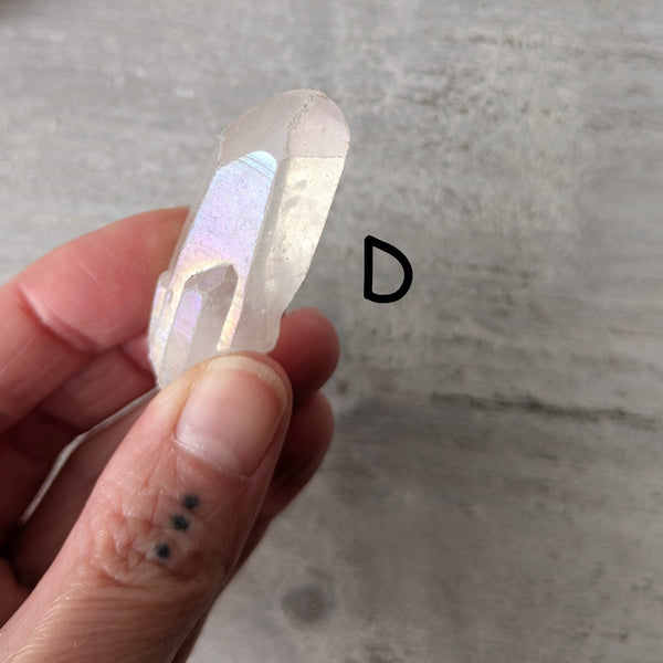 Aura Quartz Points - Sold As Seen