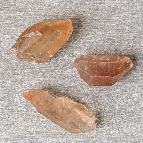 Mini Tangerine Quartz Points