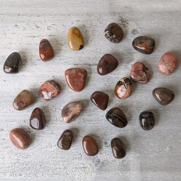 Bamboo Leaf Jasper Tumblestone