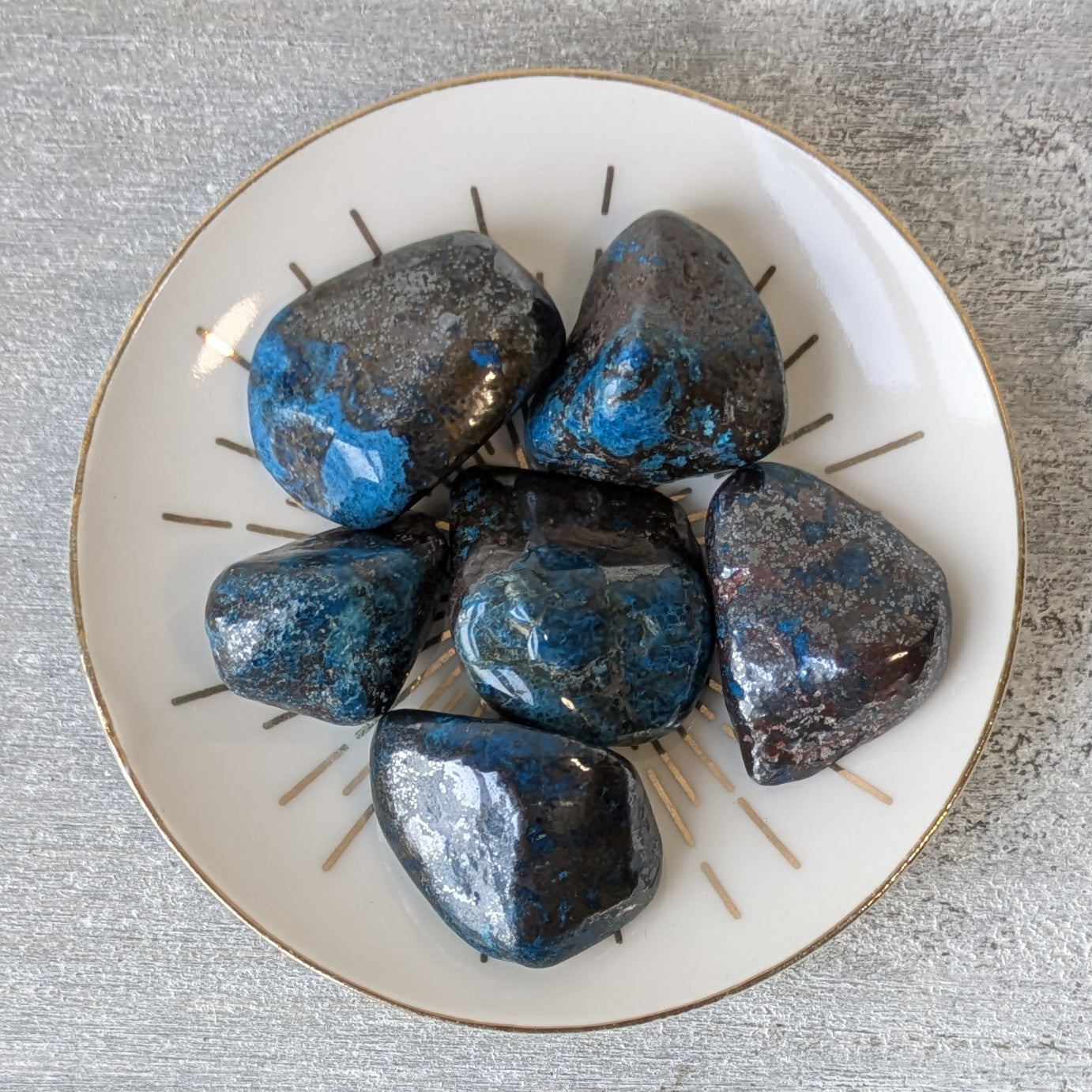 Shattuckite Tumblestone