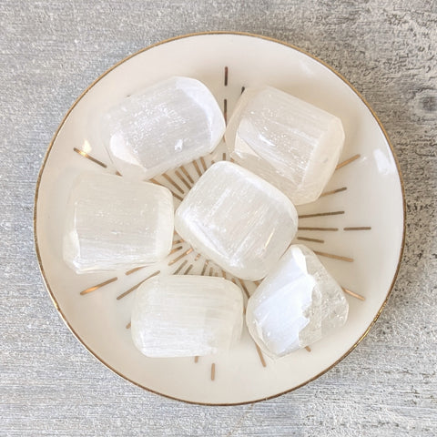 Selenite Tumblestone
